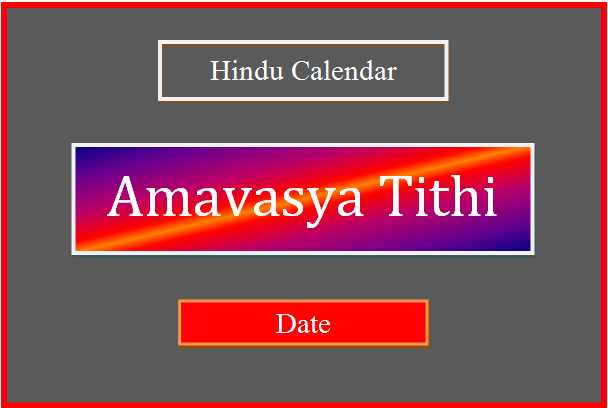 amavasya tithi